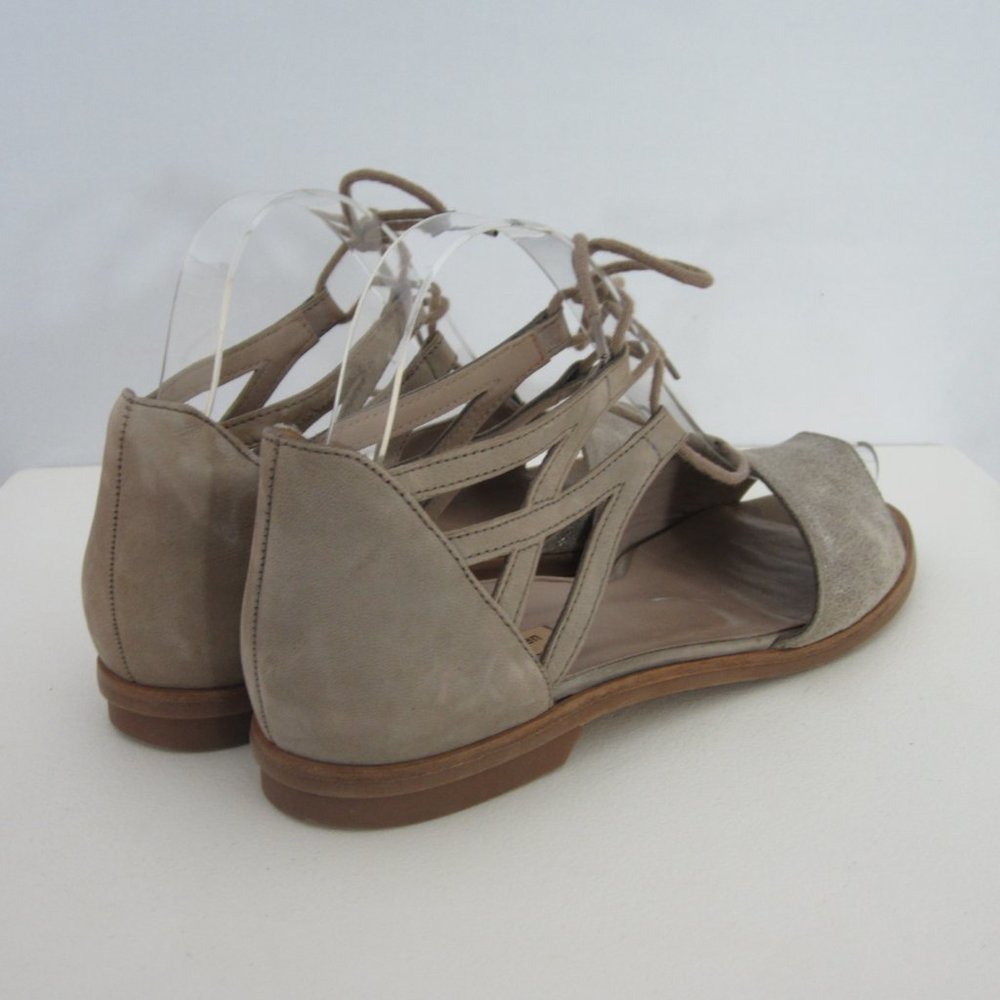 Paul Green Munchen Womens US 7.5 Taupe Beige Brown Sparkle Gladiator Sandals 5 - Picture 9 of 12